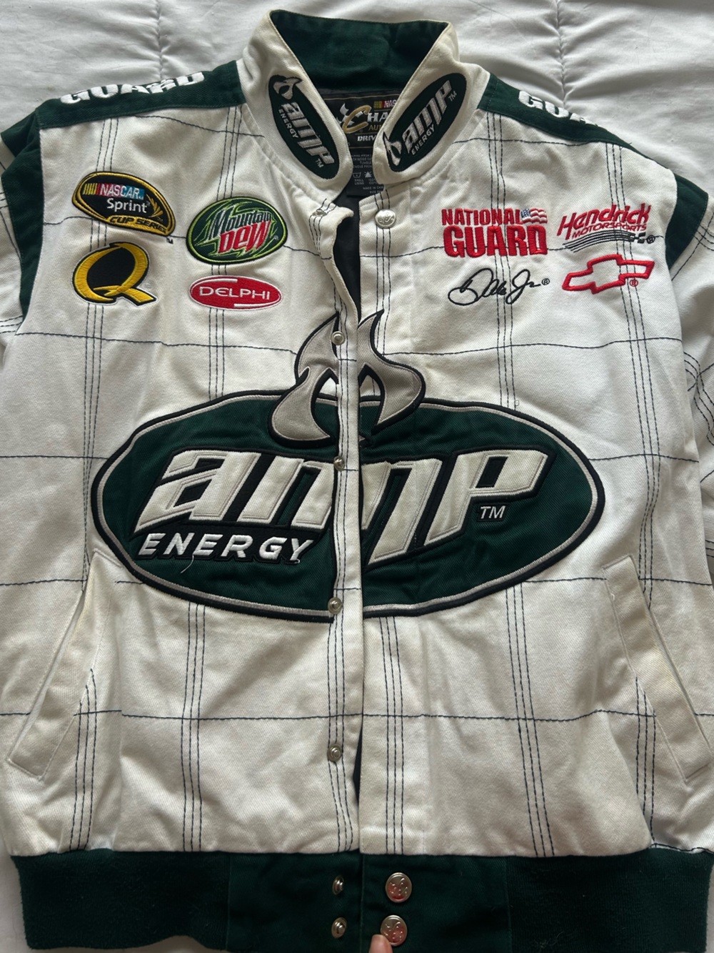 Genuine Dale Ernhardt Jr. Replica Moto Jacket